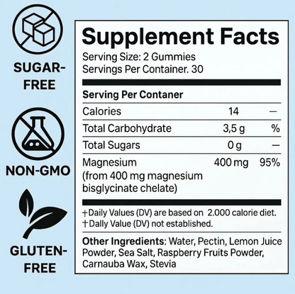 KoriGlow™ Magnesium Bisglycinate Gummies
