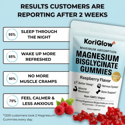 KoriGlow™ Magnesium Bisglycinate Gummies